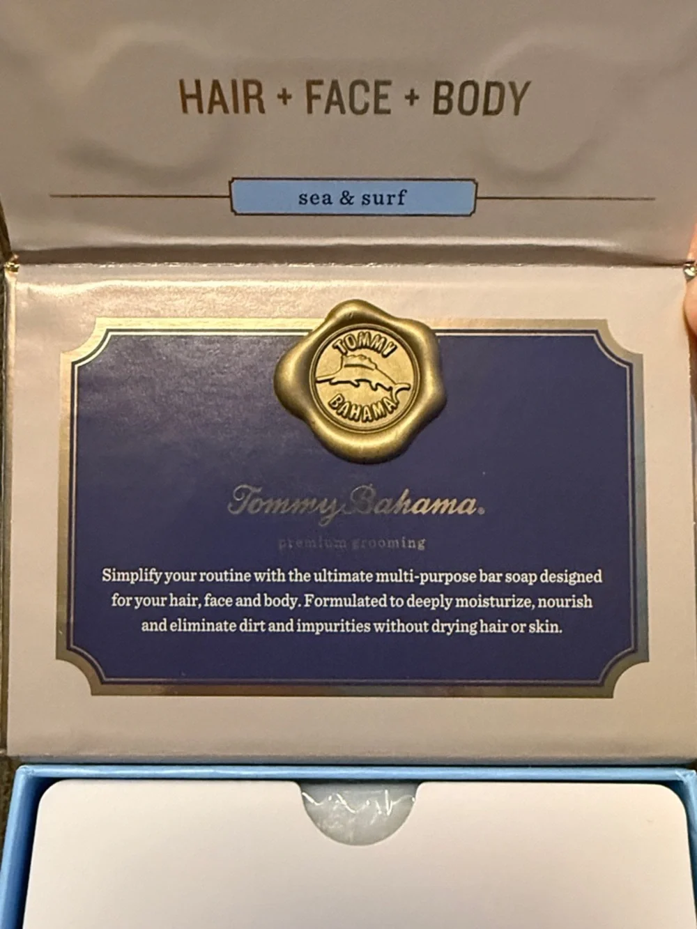 Tommy Bahama Sea & Surf Multi-Purpose Bar Soap. This is for ONE BOX or 2 for $18